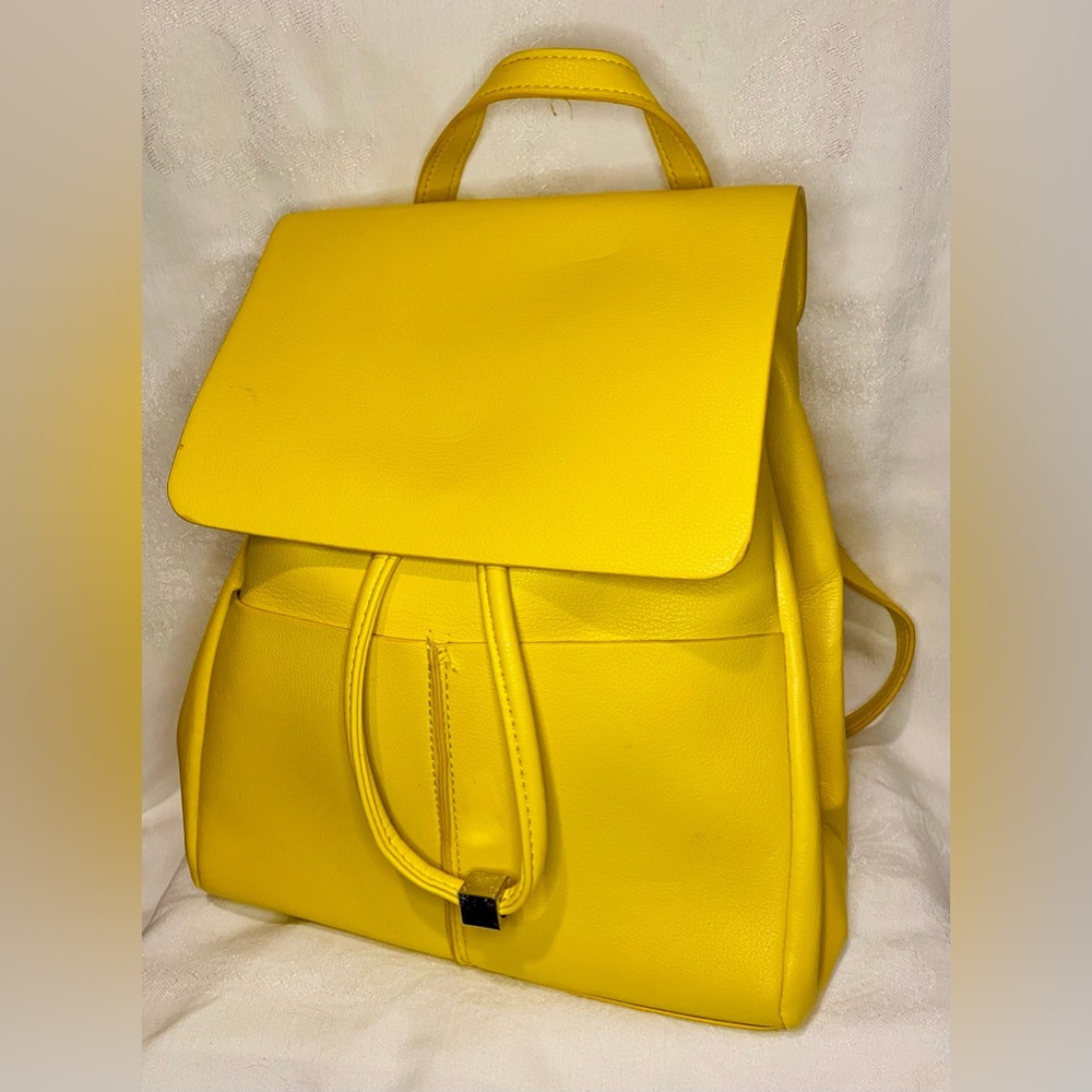 Yellow Zara Knapsack